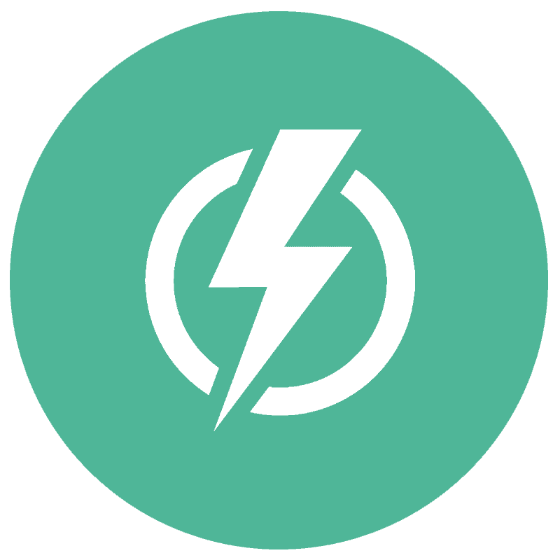 electric car charging logo